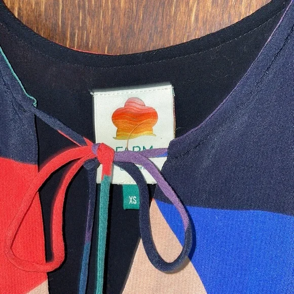 Farm Rio multi colored dress - Picture 2 of 6